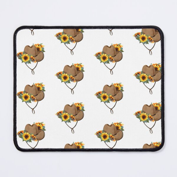 Item preview, Cowboy Hat with Sunflowers designed and sold by Brianna McGill.