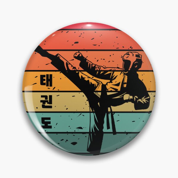 Item preview, Taekwondo 태권도 - 80s Retro Sunset  designed and sold by neonwaverunner.