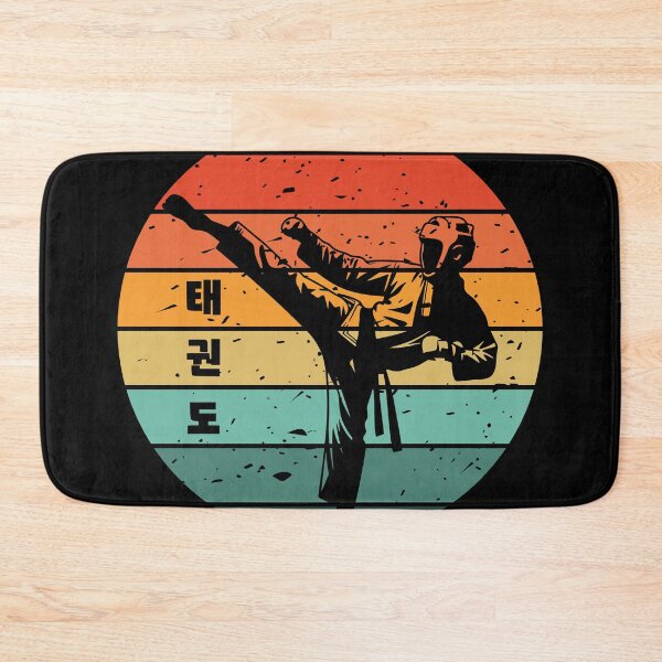 Item preview, Taekwondo 태권도 - 80s Retro Sunset  designed and sold by neonwaverunner.