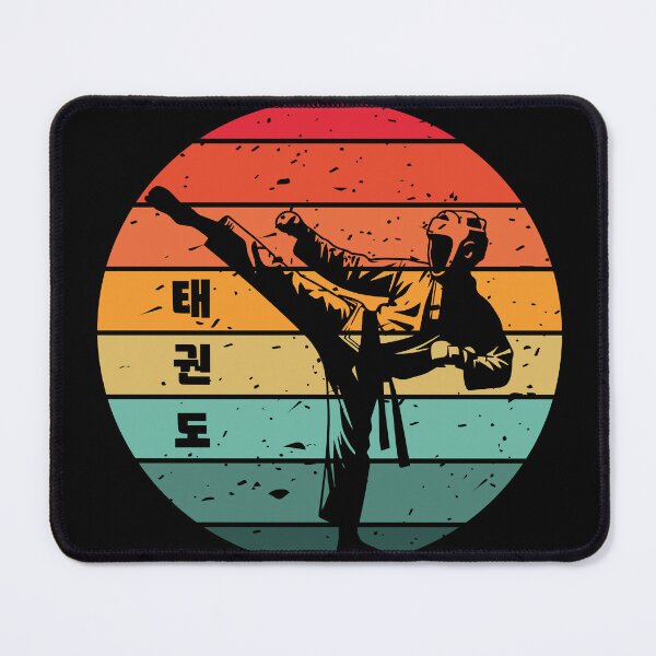 Item preview, Taekwondo 태권도 - 80s Retro Sunset  designed and sold by neonwaverunner.
