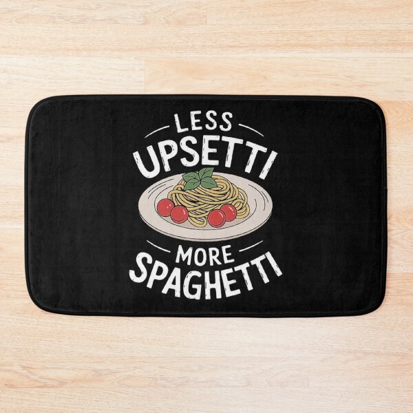 Item preview, Less Upsetti More Spaghetti - Funny Pasta Art designed and sold by love3617.
