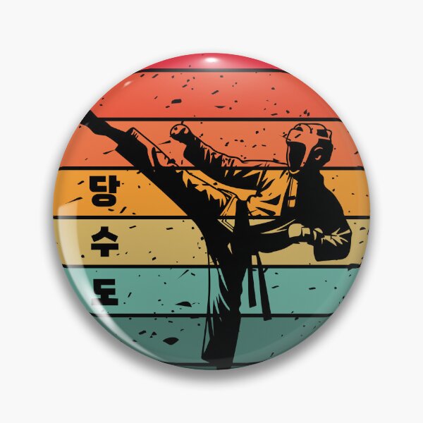 Item preview, Copy of Tang Soo Do - 당수도 - 80s Retro Sunset  designed and sold by neonwaverunner.