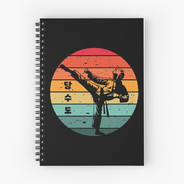 Item preview, Copy of Tang Soo Do - 당수도 - 80s Retro Sunset  designed and sold by neonwaverunner.