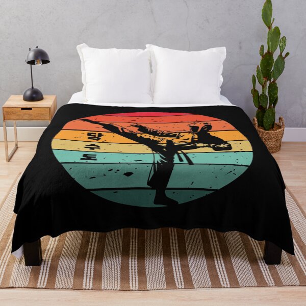 Item preview, Copy of Tang Soo Do - 당수도 - 80s Retro Sunset  designed and sold by neonwaverunner.