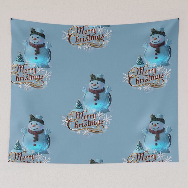 Item preview, Merry Christmas Snowman  designed and sold by Khala.