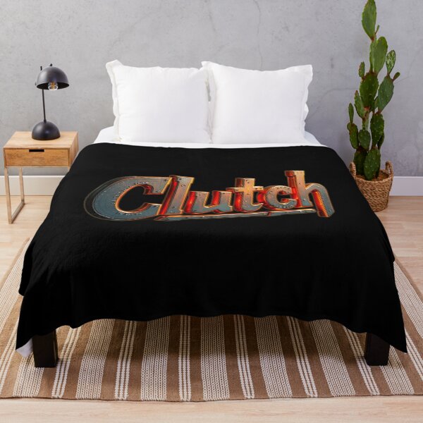 Item preview, Clutch, Stoner Rock, Metal Logo, Fan Art designed and sold by Burn-Ego.