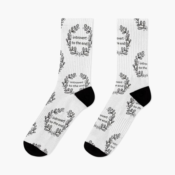 Item preview, Introvert to the end, funny captions, memes about introverts, introverts, introvert, designed and sold by Dormitria.