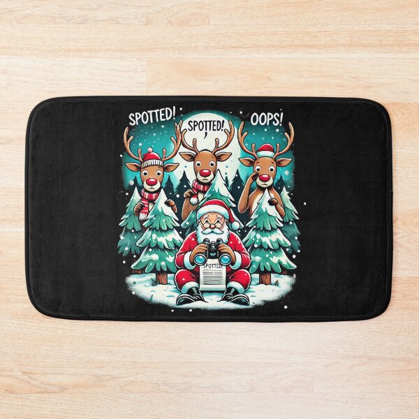 Item preview, Santa’s Spy Squad - Christmas Observations designed and sold by TEEVO Pop Art .