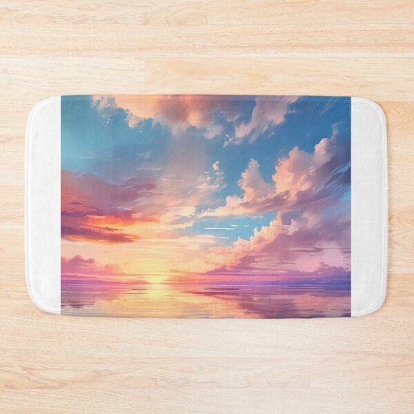 Item preview, Pastel Skies: A Dreamy Sunset in Pink, Orange, and Purple designed and sold by Farid1Shop.
