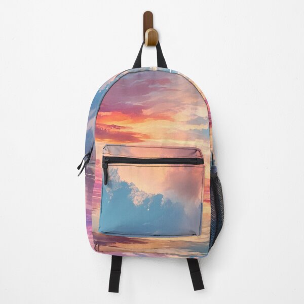 Item preview, Pastel Skies: A Dreamy Sunset in Pink, Orange, and Purple designed and sold by Farid1Shop.