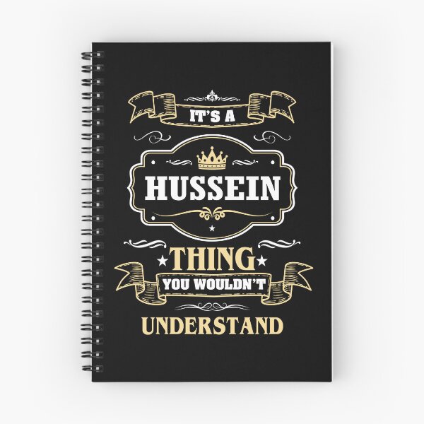Item preview, It Is A Hussein Thing You Wouldn't Understand Hussein Name Shirt designed and sold by Zanden-zo.