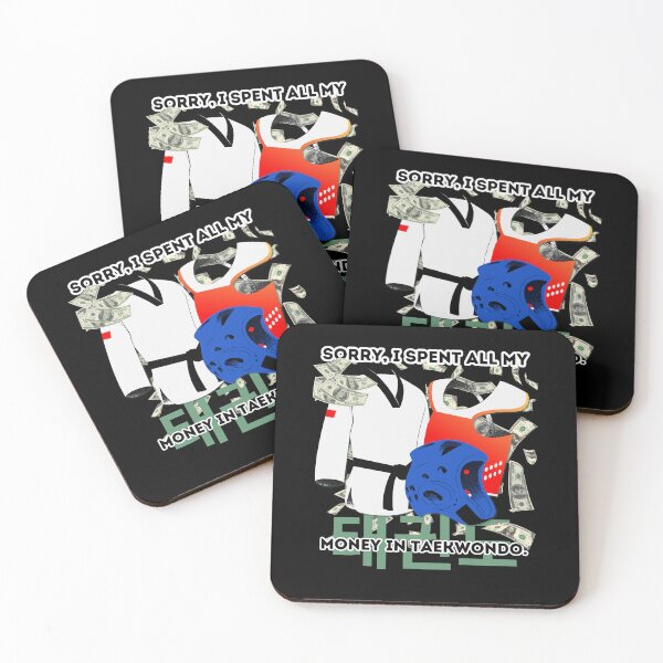Item preview, Taekwondo - Funny Money Quote - Sparring Equipment 태권도  designed and sold by neonwaverunner.