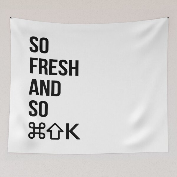 Item preview, So Fresh And So Clean (XCode Edition) designed and sold by gregbrinker.