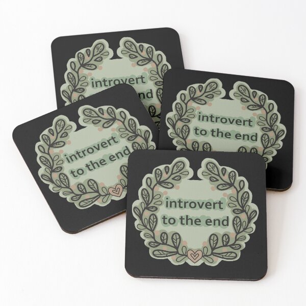 Item preview, Introvert to the end, funny captions, memes about introverts, introverts, introvert, designed and sold by Dormitria.