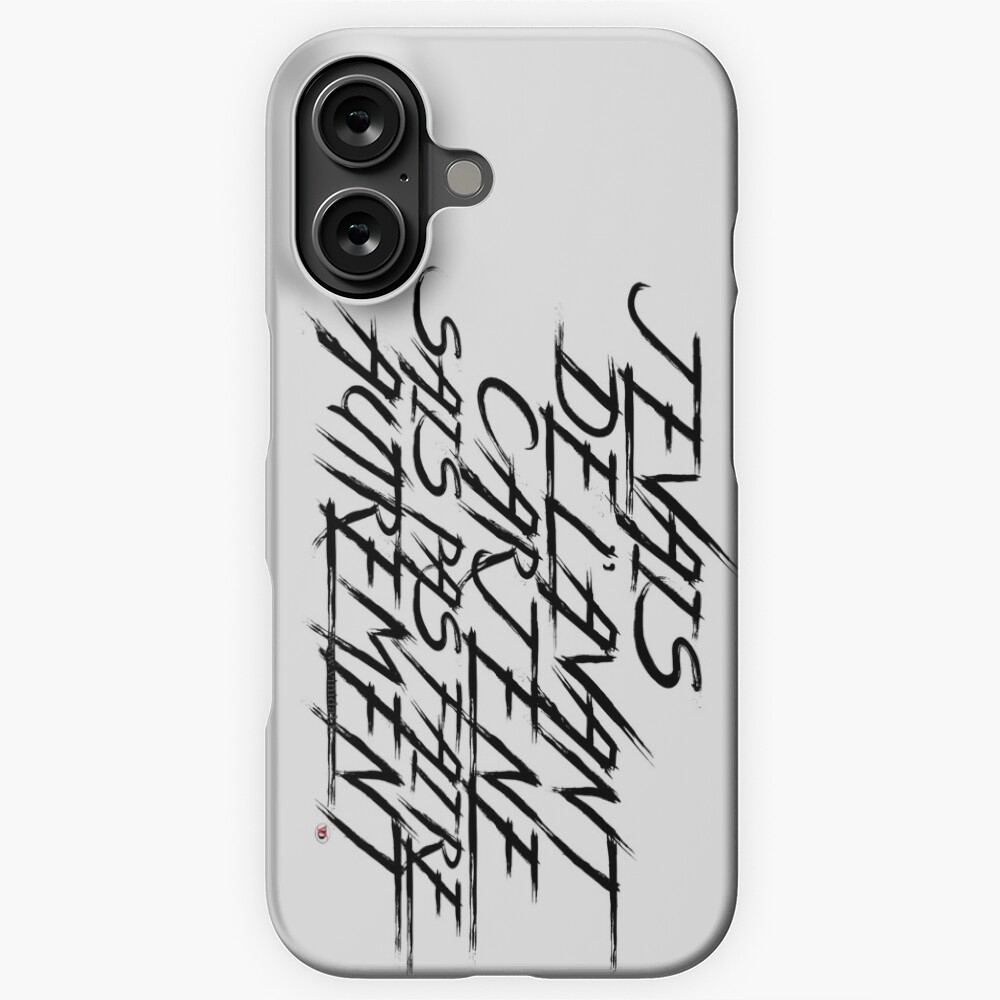 Aperçu de l'œuvre Coque rigide iPhone créée et vendue par Vinidal.