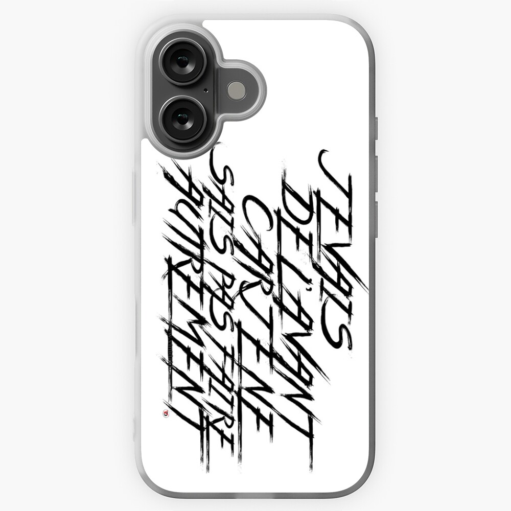 Aperçu de l'œuvre Coque souple iPhone créée et vendue par Vinidal.