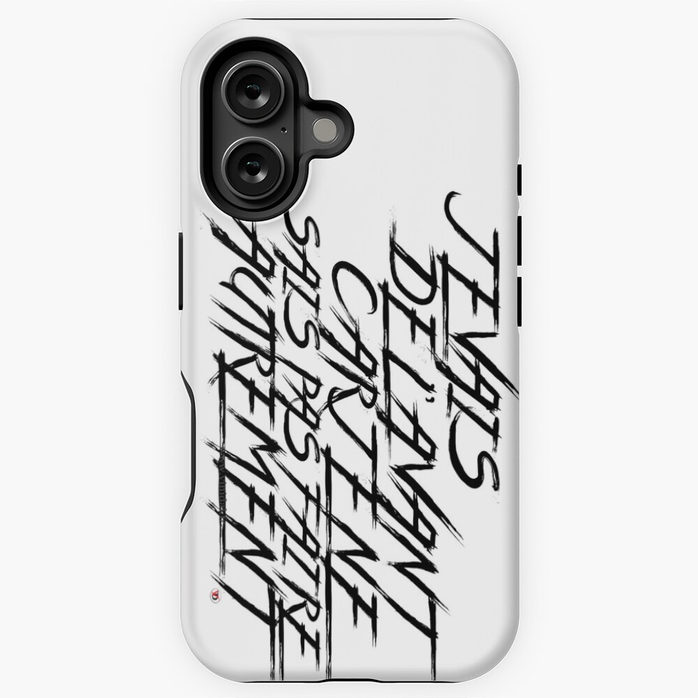 Aperçu de l'œuvre Coque antichoc iPhone créée et vendue par Vinidal.