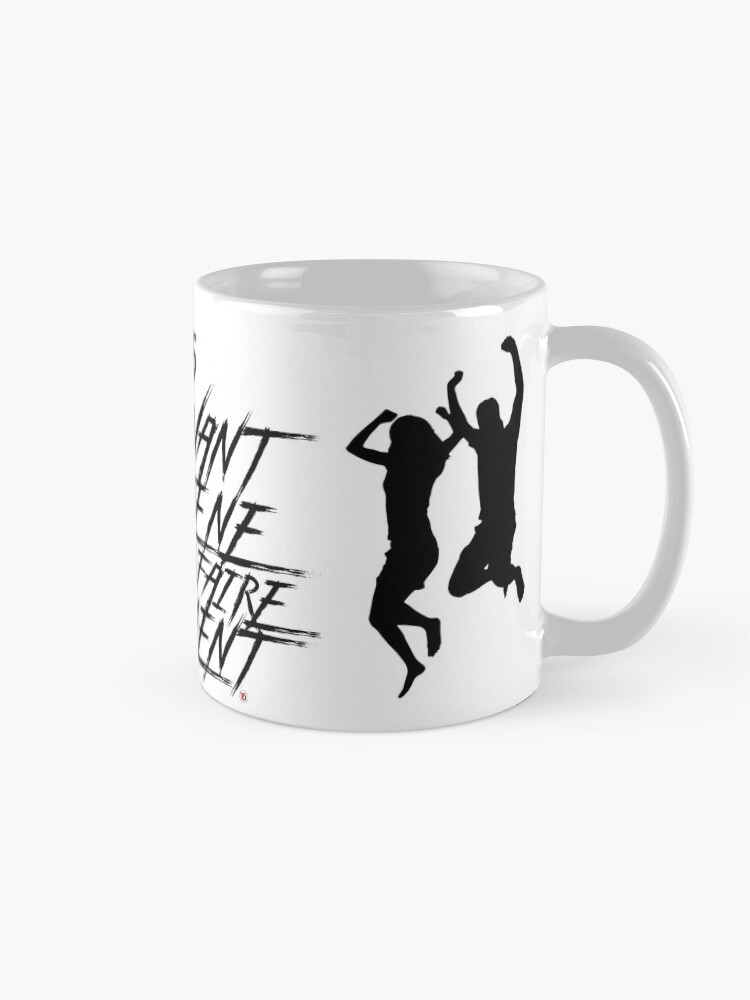 Aperçu 5 sur 6. Mug à café avec l'œuvre Aller de l'avant-1. créée et vendue par Vinidal.