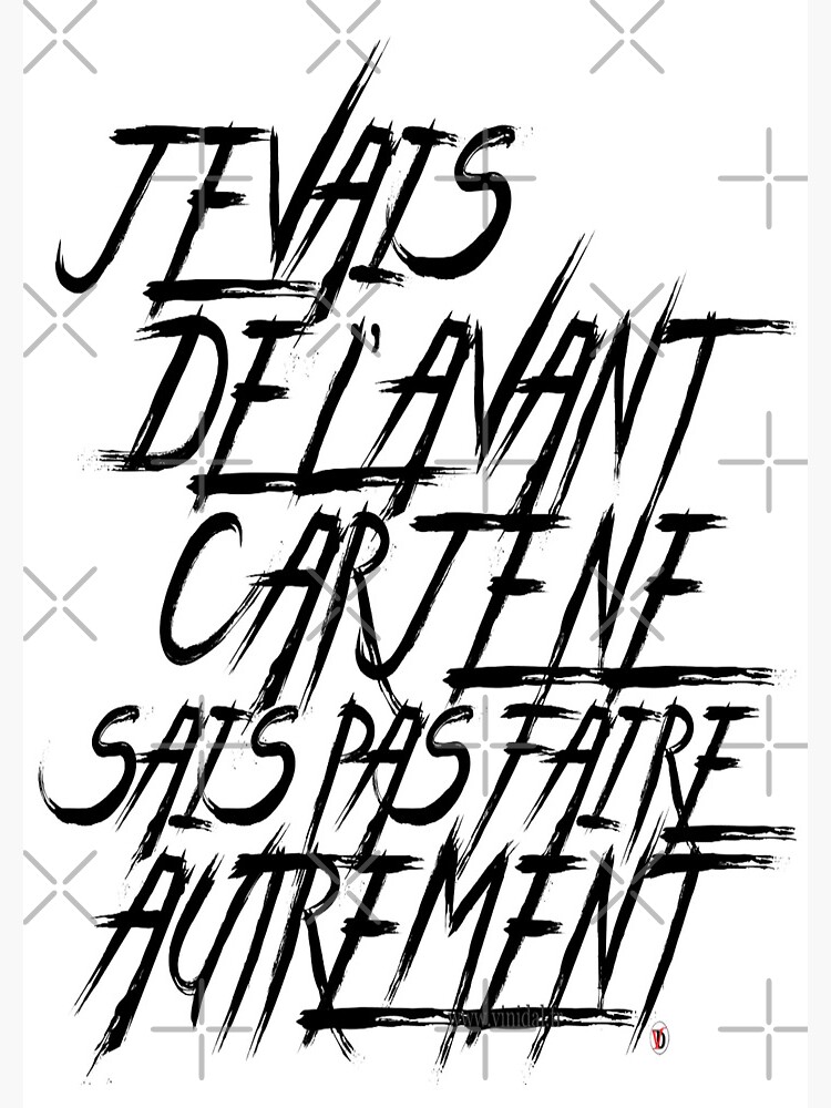 Aperçu 3 sur 3. Carnet avec l'œuvre Aller de l'avant-1. créée et vendue par Vinidal.