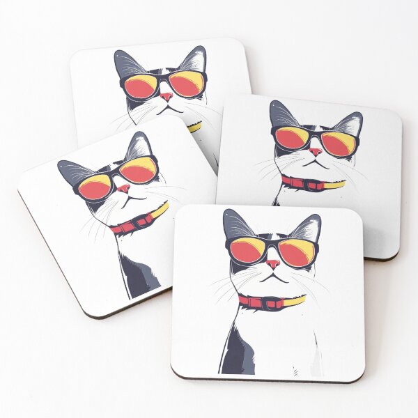 Item preview, Cool Cat Wearing Sunglasses designed and sold by AtlanticAvenue.