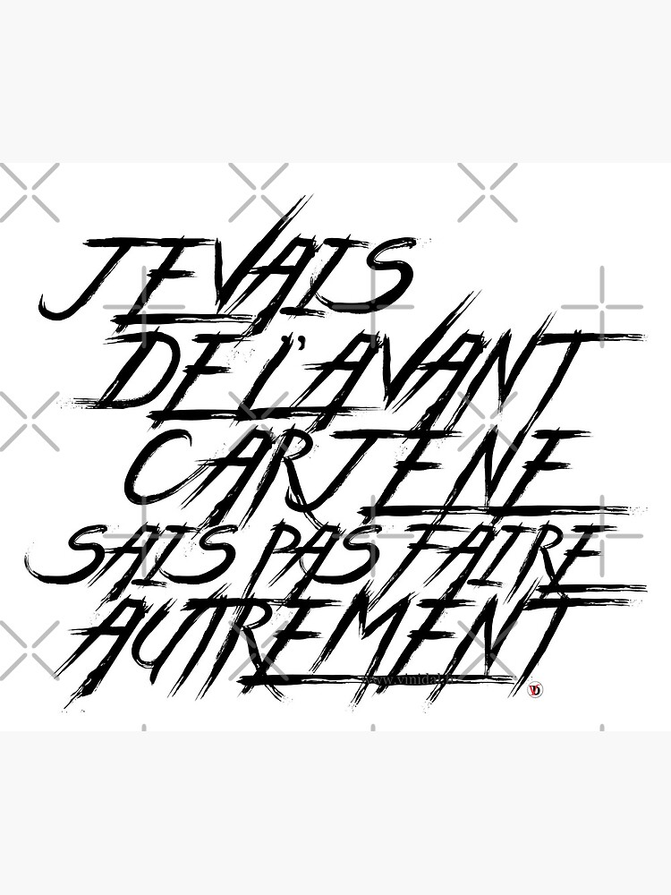 Aperçu 5 sur 5. Tapis de souris avec l'œuvre Aller de l'avant-1. créée et vendue par Vinidal.