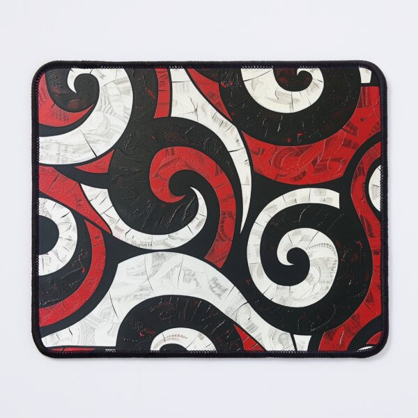 Item preview, New Zealand Māori Paua Pattern Koru Design 56 designed and sold by GrinGalore.