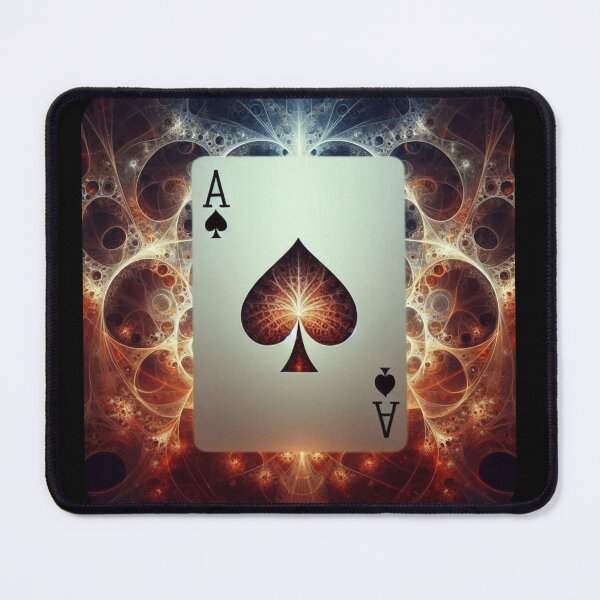 Item preview, Fractal Ace of Spades designed and sold by Vast-Designs.
