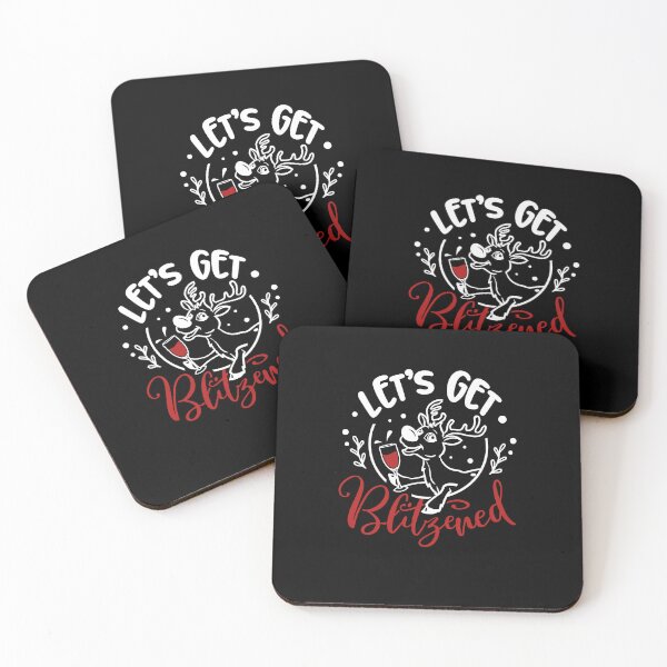 Item preview, Lets Get Blitzened Christmas Design designed and sold by PNGShop.