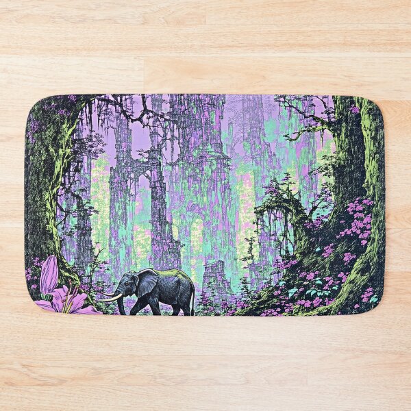 Item preview, Dot Art Elephant Trek designed and sold by PanoramaPrints.
