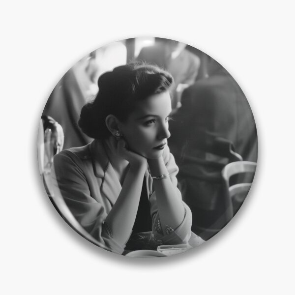 Item preview, Young woman, Rome Café 1954 designed and sold by FleurFrench.