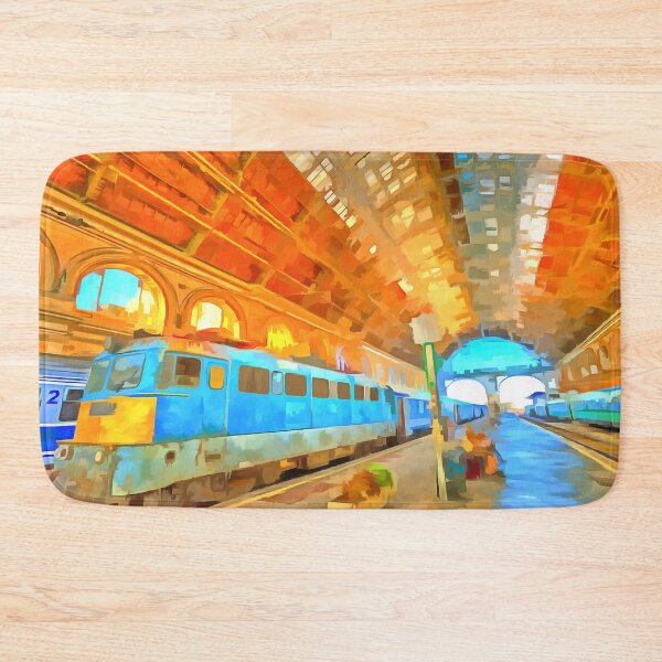 Item preview, Railway Station Pop Art designed and sold by Londonimages.