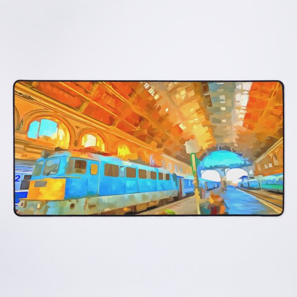 Item preview, Railway Station Pop Art designed and sold by Londonimages.