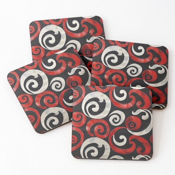 Item preview, New Zealand Māori Paua Pattern Koru Design 57 designed and sold by GrinGalore.