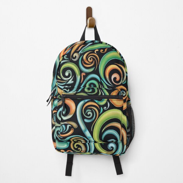 Item preview, New Zealand Māori Paua Pattern Koru Design 58 designed and sold by GrinGalore.