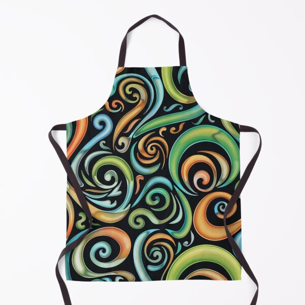 Item preview, New Zealand Māori Paua Pattern Koru Design 58 designed and sold by GrinGalore.