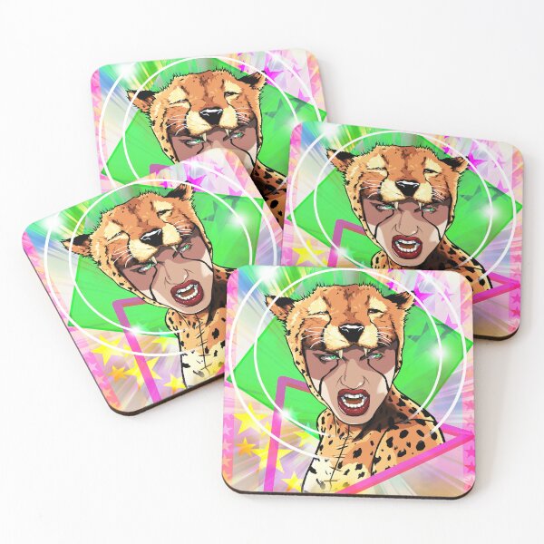Item preview, Cheetah Queen: A Villainess in 90s Pop Art Power designed and sold by PatWArt.