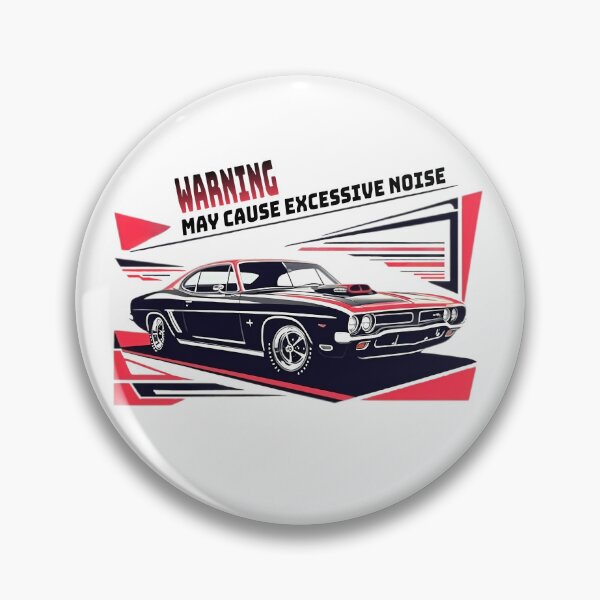 Item preview, Classic Muscle Car Design – Warning: May Cause Excessive Noise designed and sold by MystiqSlav.