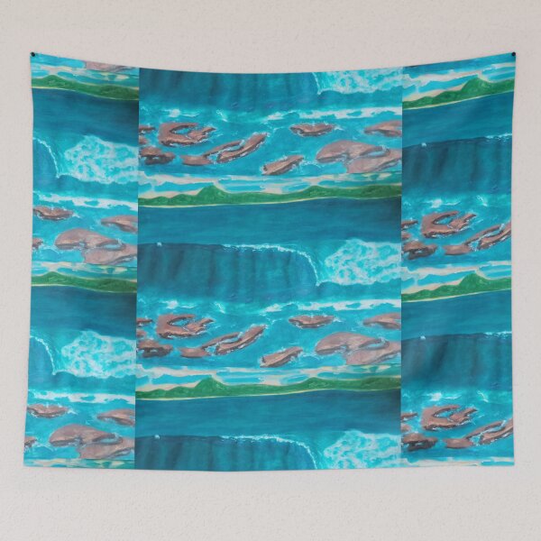 Item preview, Noosa National Park from from sea level  designed and sold by Fabiomarkasso.