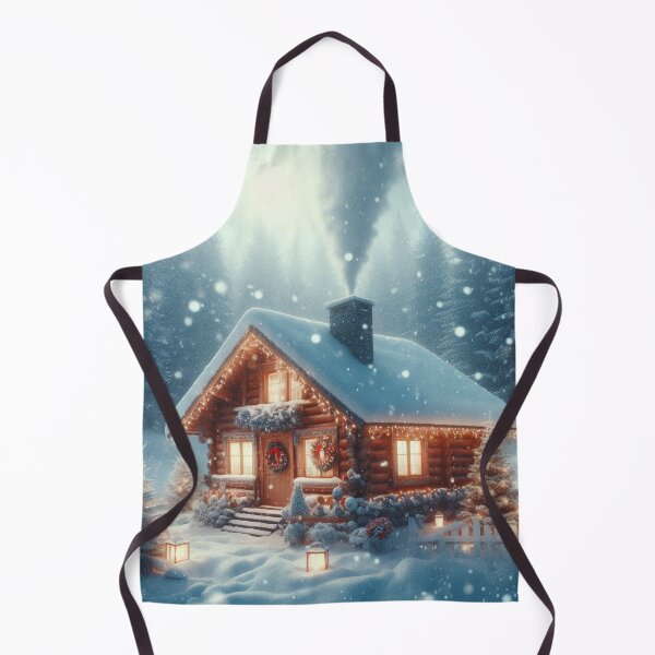 Item preview, Cozy Cabin in a Snowy Wonderland designed and sold by TheShadow30.