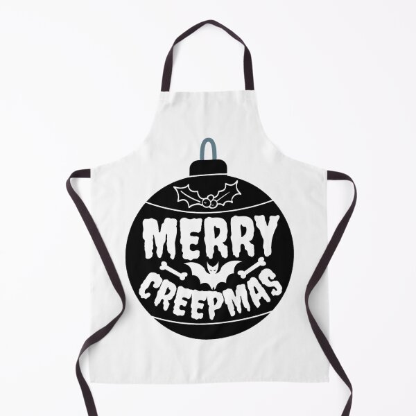 Item preview, Merry Creepmas Ornament | Gothic Christmas Design designed and sold by Hexxcrafts.