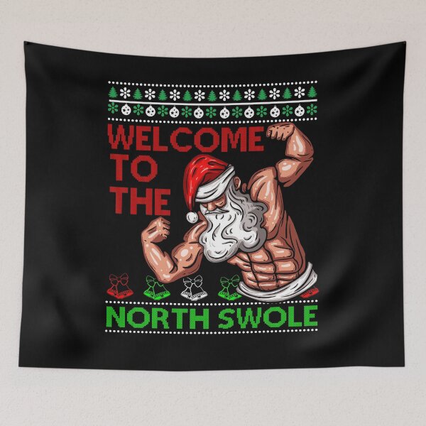 Item preview, Welcome To The North Swole Christmas Design designed and sold by PNGShop.