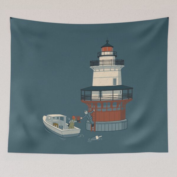 Item preview, Goose Rocks Light designed and sold by JadaFitch.