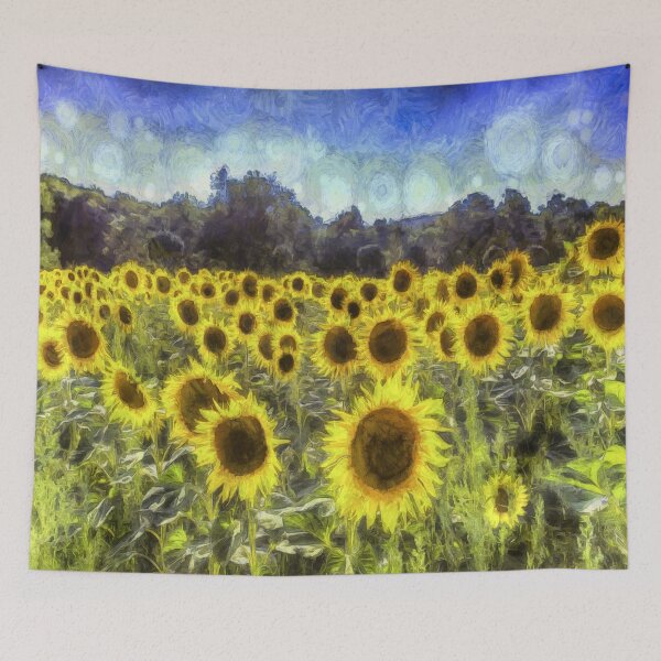 Item preview, Sunflowers Impressionist Art  designed and sold by Londonimages.