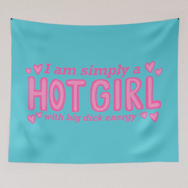 Item preview, Hot girl with big dick energy designed and sold by OctagonGlasses.