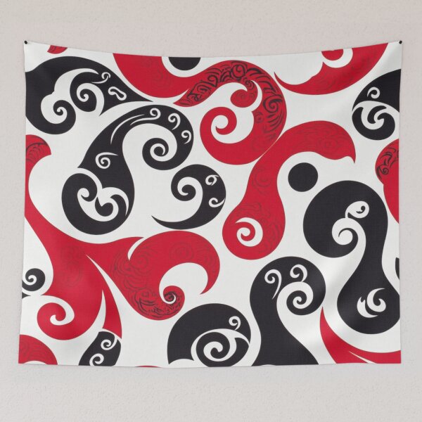 Artikelvorschau, Neuseeland Māori Paua Muster Koru Design 59 entworfen und verkauft von GrinGalore.