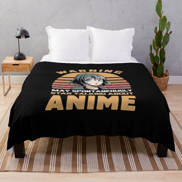 Aperçu de l'œuvre ATTENTION PEUT COMMENCER SPONTANÉMENT À PARLER D'ANIME créée et vendue par love3617.