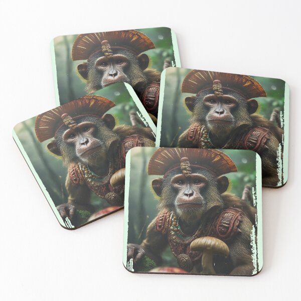 Item preview, Mushroom | Forest Ape | Nature Monkey Collection designed and sold by monkeybusiness.pt.