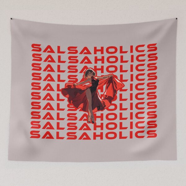 Item preview, SALSAHOLICS designed and sold by La Loca.