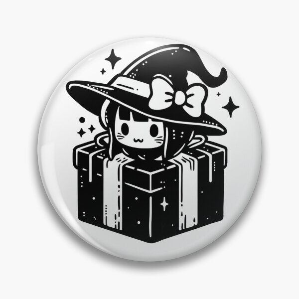 Item preview,  Witch Christmas Elf In Present | Gothic Christmas Design | Merry Creepmas designed and sold by Hexxcrafts.