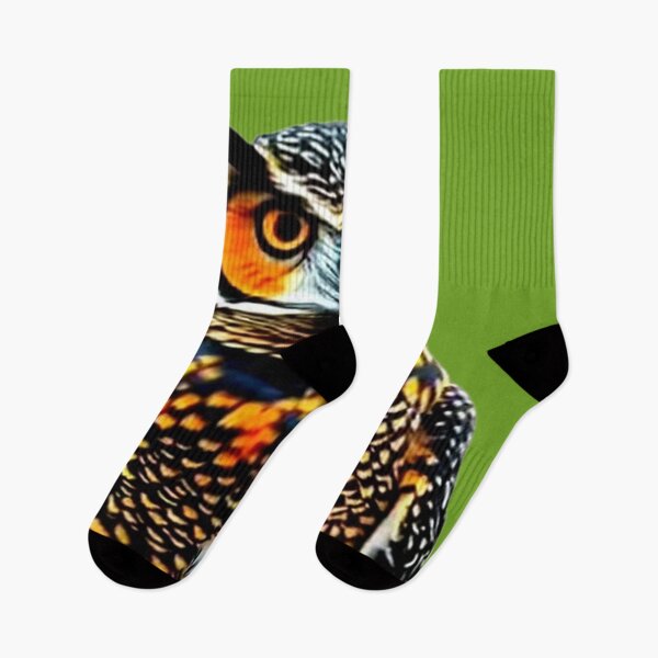 Item preview, Colorful Owl Artwork  designed and sold by 3triadstore.